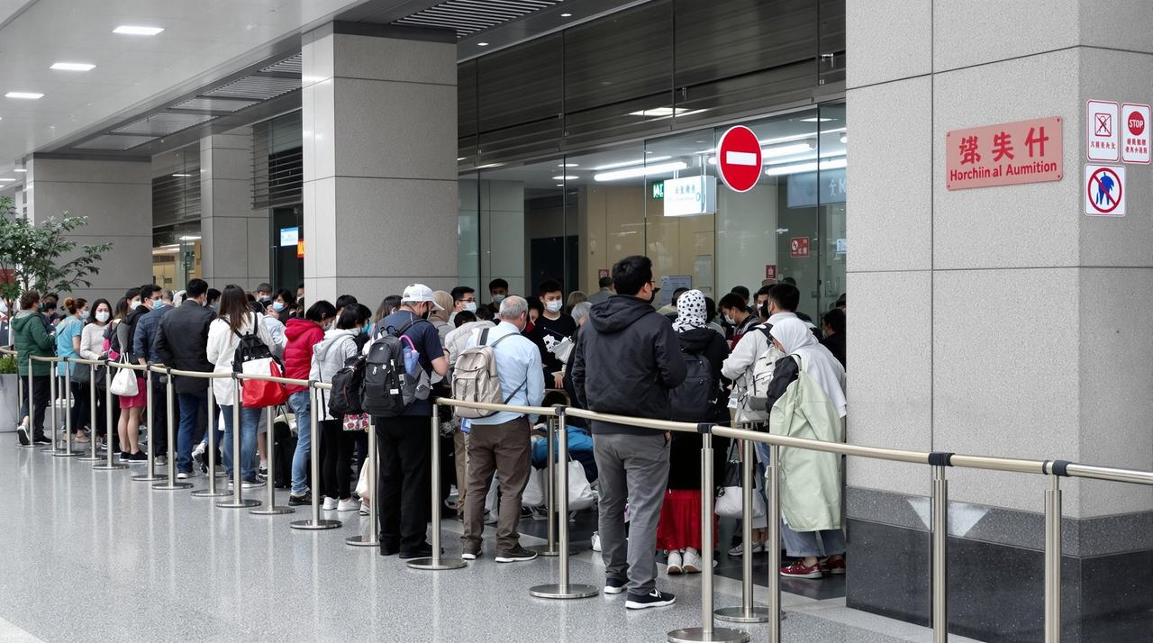 某市医院号贩子猖獗，患者凌晨排队仍挂不到号